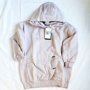NEW Nike Big Kids Oversized Pullover Hoodie Nike Platinum Violet Sweatshirt M